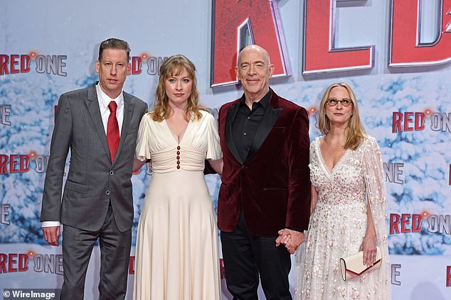 The trio was joined by Michelle's son from a previous relationship, Randle Schumacher, at the premiere in Berlin earlier this month.