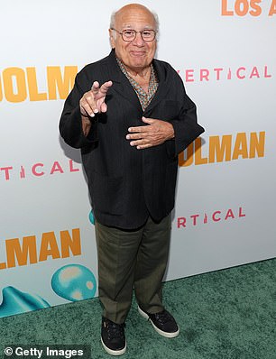 Danny DeVito, the 79-year-old actor best known for starring in the 1980s sitcom Taxi, stormed the list and took sixth place.