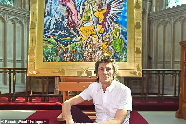 The musician has earned over £1 million through his paintings, with accounts filed in 2023 revealing he made a huge profit of £1,437,277 the previous year.