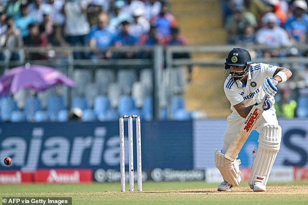 Kohli scored 93 runs against New Zealand as India suffered a disappointing defeat.