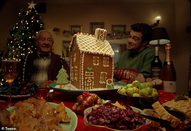 The supermarket's 2024 three-minute short film, titled 'Helping Feed Your Christmas Spirit', tells the story of construction worker Gary as he faces the reality of Christmas without his beloved grandmother.