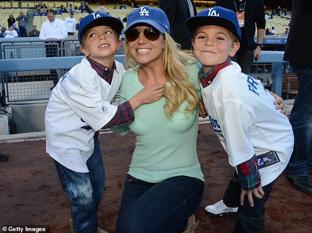 The pop superstar, 42, hadn't seen her sons Sean Preston, 19, and Jayden, 18, for at least a year before moving to Hawaii with her father Kevin Federline, 46, in August. past.