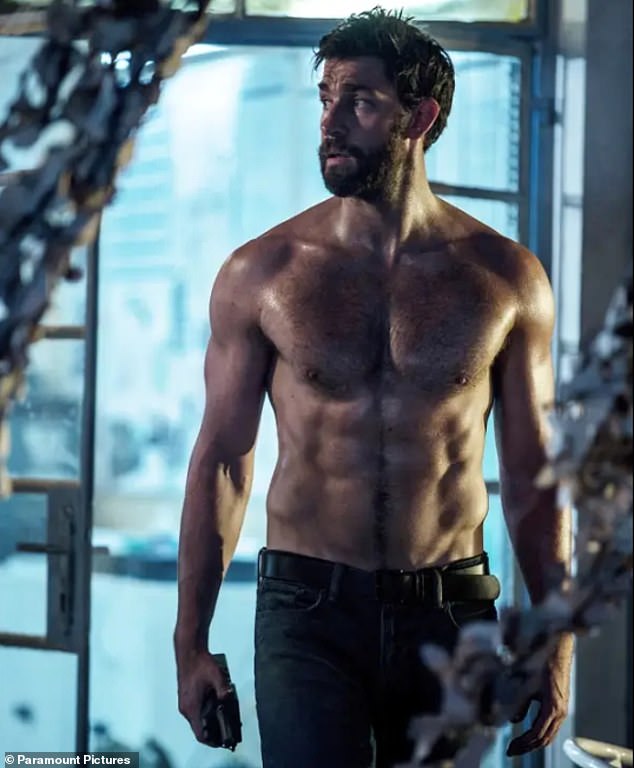 After Krasinski was announced as this year's winner, fans had a divided reaction on social media; seen in a still image from 13 Hours