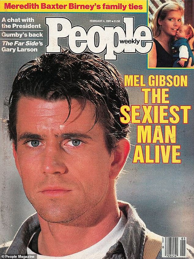 People magazine named its first Sexiest Man Alive in February 1985 when it chose 29-year-old Mel Gibson for the honor.