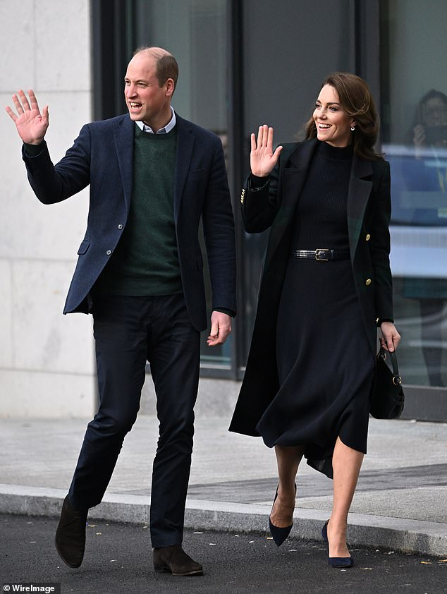 The Prince and Princess of Wales are not the type of couple who indulge in public displays of affection during their royal duties, but instead use fashion to show their cohesive unit.