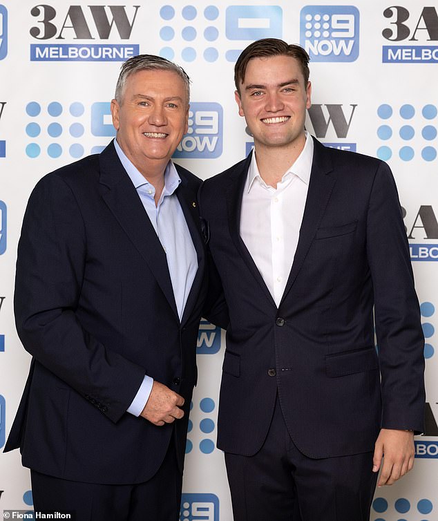 Xander McGuire has impressed network bosses since following father Eddie into journalism and it is understood Seven are now interested in signing him for a dual role in both news and sport.