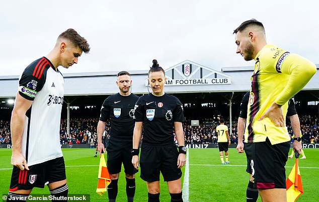 Welch made history by becoming the first woman to referee a Premier League match when she refereed Fulham's match against Burnley last season.