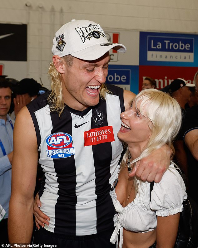 But after explaining her decision as to why she chooses not to live with the Collingwood star, Salmin was subjected to widespread online trolling.