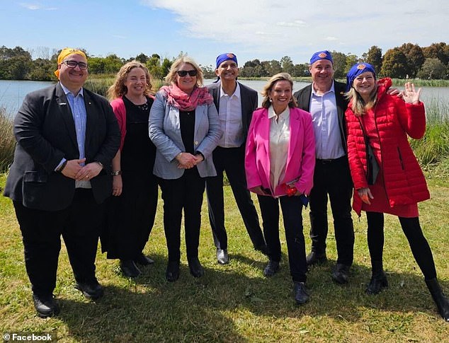 Along with Ms Kilkenny, the event was attended by a number of Labor figures including (left to right) South East Metropolitan MP Lee Tarlamis, Pakenham MP Emma Vulin, Multicultural Affairs Minister Ingrid Stitt, Narre South MP Warren Gary Maas