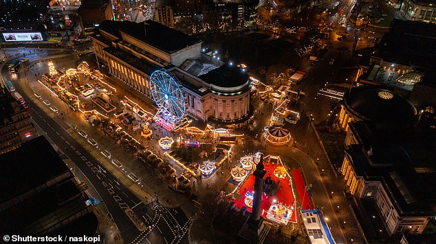 The Liverpool Christmas Market takes place with the 