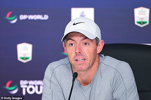 McIlroy insisted he was trying to focus on the positives and highlighted his consistency.