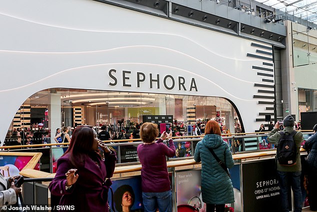 The retailer's latest store is the sixth to open in the UK and occupies the space previously occupied by Victoria's Secret.