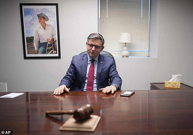 Speaker Mike Johnson, R-Louisiana, has led the House GOP for more than a year after the party tumultuously ousted its longtime leader, former Rep. Kevin McCarthy. Since then, Johnson has weathered multiple coup attempts, along with several budget crises and negotiations with a White House he has repeatedly criticized.