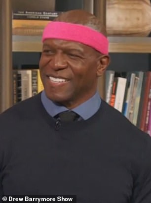 Drew made the confession during a game of ping pong with actor Terry Crews.