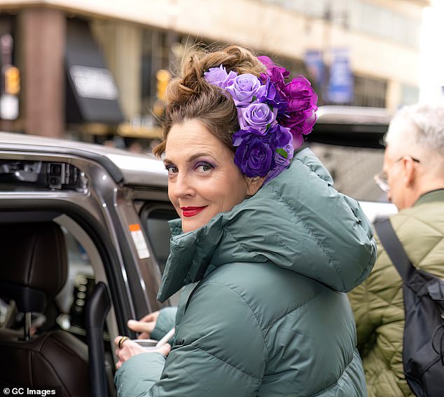 Barrymore attended Night 1 of WWE's two-night event as Flower Power