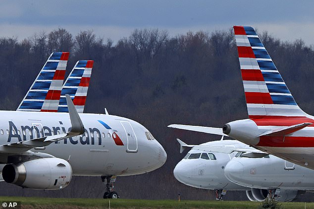 An American Airline plane was hit by a bullet while taking off from Haiti (not pictured)