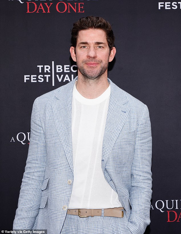 Benny has been featured among several hunks in People's issue, and this year's Sexiest Man Alive cover star is John Krasinski (pictured).