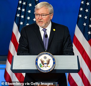 In the photo: Australian politician Kevin Rudd.