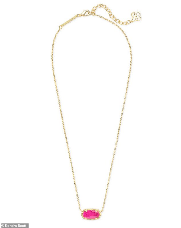 Elysia mentioned necklaces by Texas-based jewelry designer Kendra Scott, 