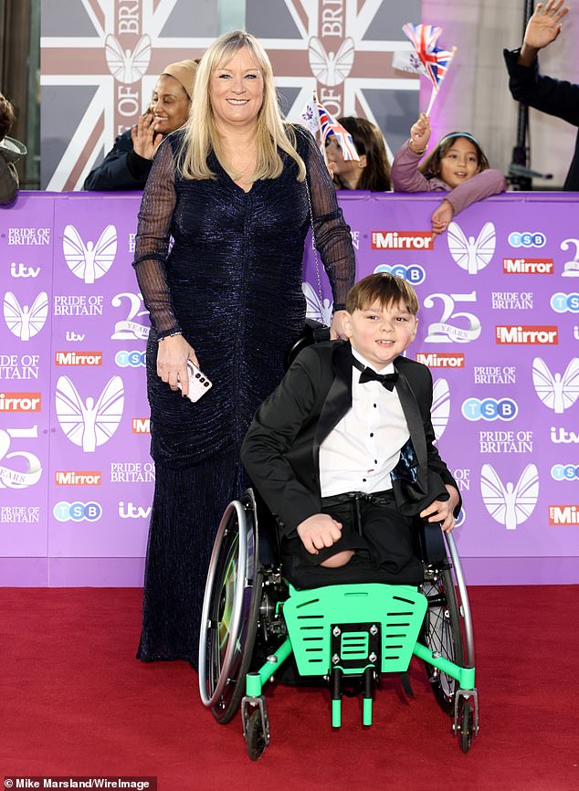 Tony Hudgell attends the Pride of Britain Awards 2024 at The Grosvenor House Hotel on 21 October 2024