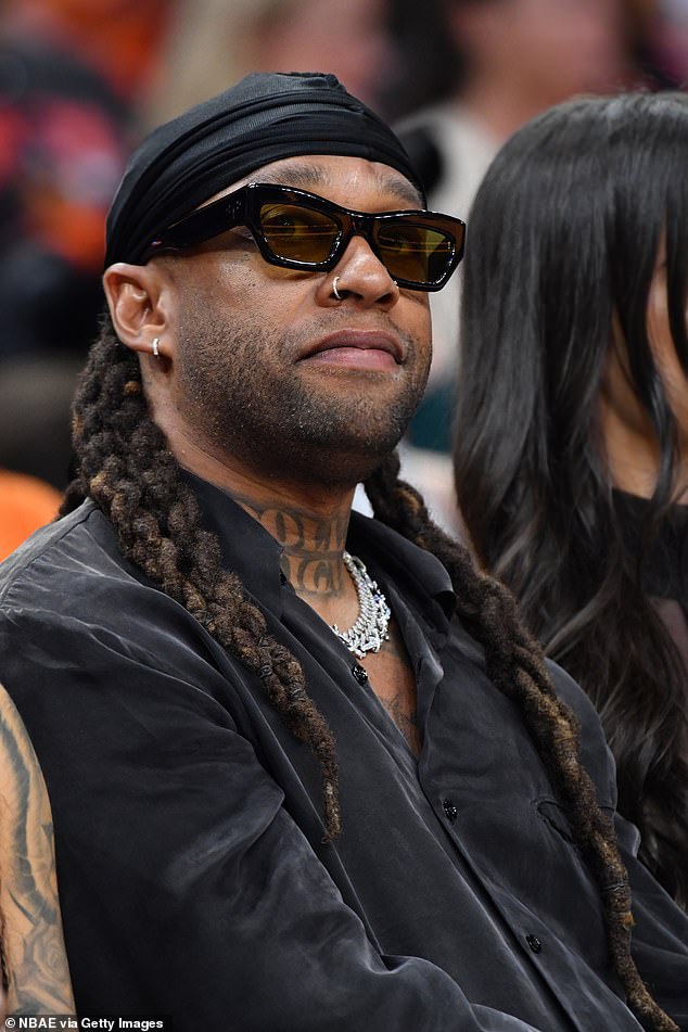 Vanda Watkins, aka Criminal Manne, Hayward Ivy, aka producer DJ Squeeky, and the estate of late rapper Kilo G filed a lawsuit against West and his collaborator on Wednesday, according to TMZ; Ty Dolla sign seen in 2024