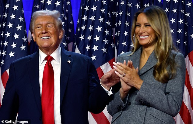 Rudd has been under increasing pressure since Donald Trump, whom he had regularly criticized, won the US presidential election last week. Donald and Melania Trump in the photo.