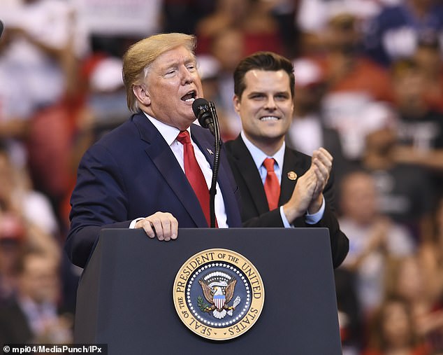 Trump announced Wednesday that he will nominate Rep. Matt Gaetz to lead his Justice Department as Attorney General.