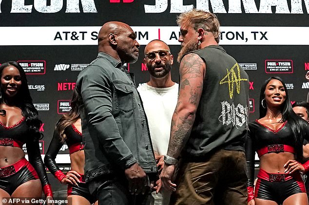 Tyson, 58, and Paul, 27, will face off in Netflix's first live boxing event.