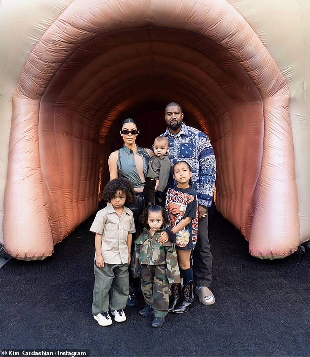 The rapper has not been seen with his children for 57 days. The music bad boy was last seen with his four children in September. The four children are daughters North, 11, and Chicago, 6, and sons Saint, 8, and Psalm, 5; seen in 2020