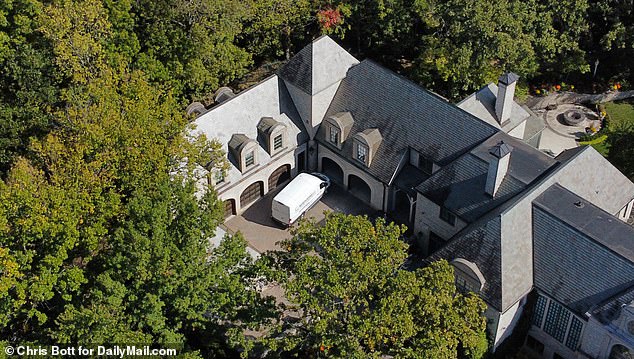 It is packed with a Beverly Hills-style pool and jacuzzi, a six-car garage