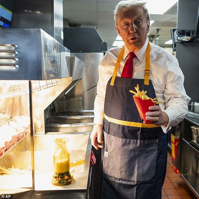 EYES ON THE FRIES: Trump could launch one of the biggest crackdowns on unhealthy eating in American history, despite being a fast food lover.