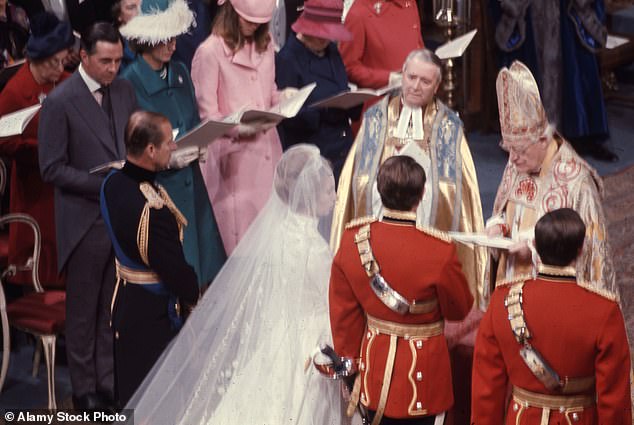 The traditional service, led by Michael Ramsey, Archbishop of Canterbury, was covered during an eight-hour BBC broadcast.