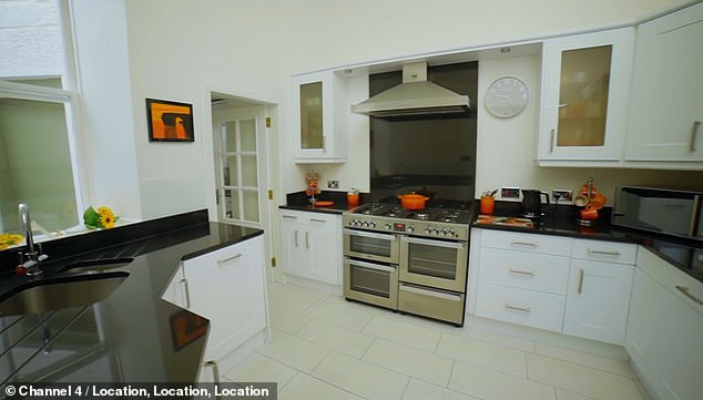 The old kitchen before Zoe and Jason renovated the property.