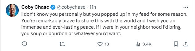 The simplicity of his powerful reflection on life and loss resonated with hundreds of thousands of people, many of whom did not know James personally, but felt compelled to thank him for sharing his journey and wish him a 