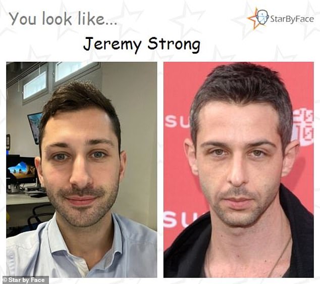 The app told Matt Davies, deputy director of SEO, that he looks like Jeremy Strong