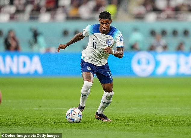 Rashford has been excluded from the England set-up of late but could return