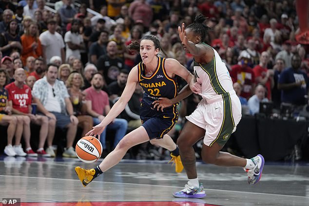 The WNBA superstar is coming off an incredible rookie season with the Fever.