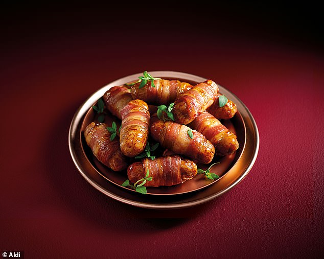 Aldi was named the best British supermarket to stock up on a Christmas classic: pigs in blankets