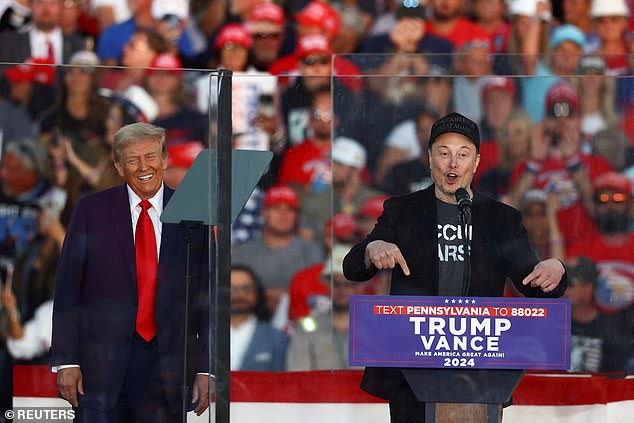 Musk campaigned hard for the president this time, which led to a backlash