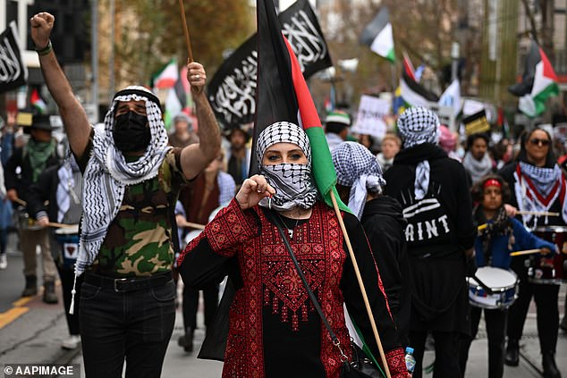 A pro-Palestinian group has threatened to 