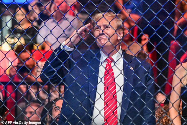 The president-elect has enjoyed a close relationship with the UFC, regularly attending events.