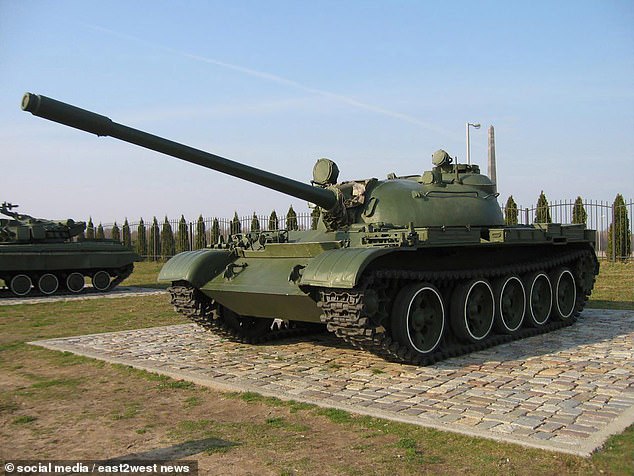 Putin's army has recalled cracking tanks and armored vehicles from Russian Hollywood known as Mosfilm that were used in war films