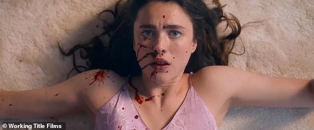 Sue, played by Margaret Qualley, emerges as the new, youthful version of Elizabeth, who has to move her mind back and forth between young and old bodies on a weekly basis.