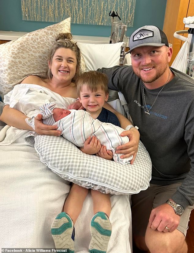 Little Whitney's leukemia diagnosis came after her parents, Shelly (Alicia's daughter) and Tyler McAfee, noticed some swelling and bruising around her eyes.