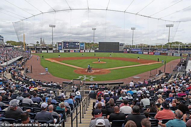 Tampa Bay will play its home games at Steinbrenner Field, the Yankees' spring home