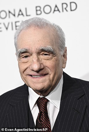 Scorsese (pictured) often works with male celebrities such as Leonardo DiCaprio, Robert DeNiro and Daniel Day-Lewis.