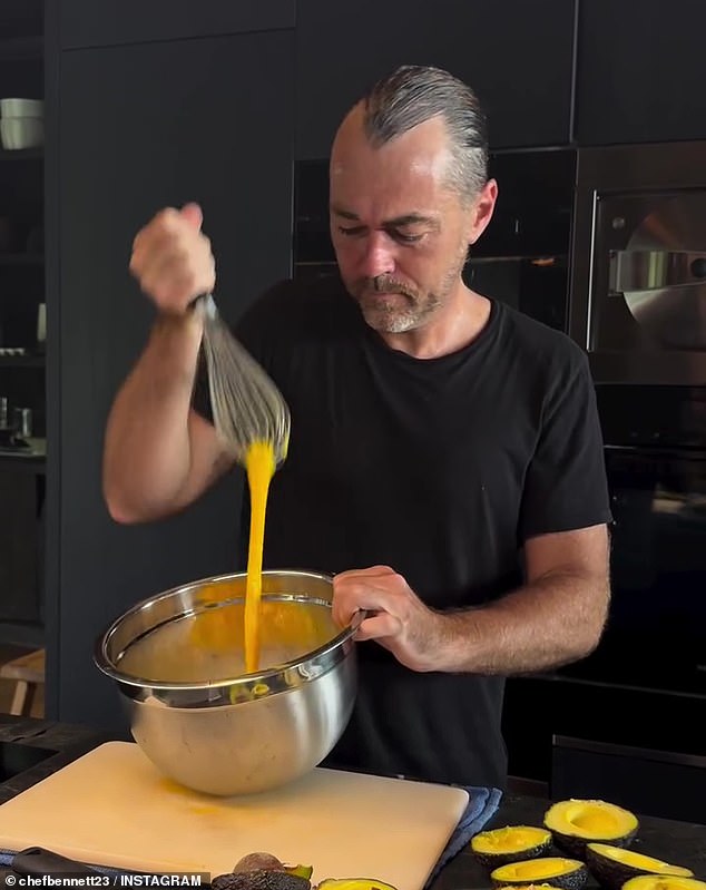 The celebrity chef, 48, posted the images on Instagram, which capture him enthusiastically preparing the dish in his expensive $400 Le Creuset casserole dish. However, Shannon told fans that she wouldn't prepare it the conventional way with 