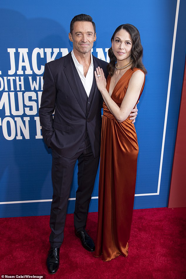 The actress appeared to confirm that the real reason for their split was due to Jackman's rumored romance with his former Music Man co-star, 49 (pictured in 2022).