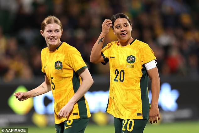 Vine will be one of several big names missing, including injured captain Sam Kerr.