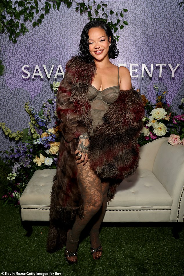 Rihanna launched Savage X Fenty in 2018 and the company is now valued at over $1 billion; seen in october